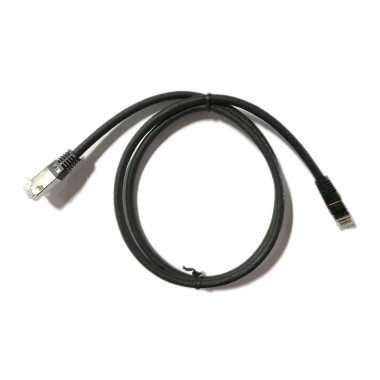 Equip 635690 câble de réseau Noir 1 m Cat6a S FTP (S-STP)