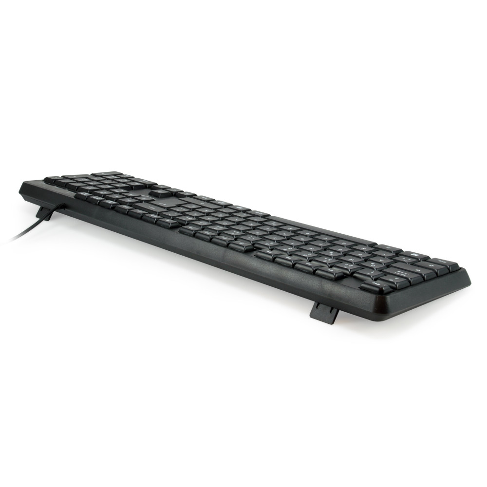 Equip 245214 clavier Bureau USB AZERTY Français Noir