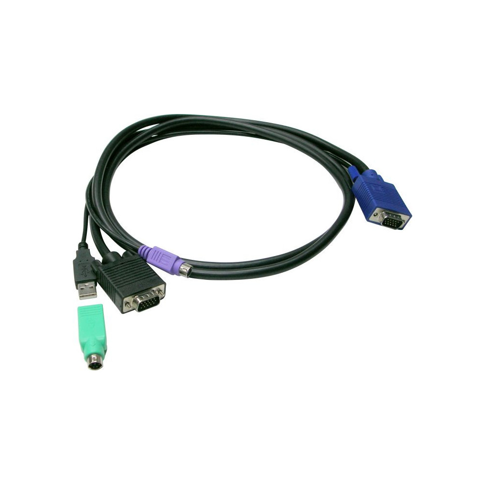 LevelOne ACC-3204 câble kvm Noir 7,5 m LevelOne ACC-3204 câble kvm Noir 7,5 m