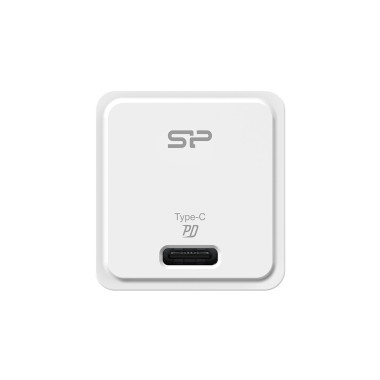 Silicon Power QM12 Smartphone Blanc Secteur Charge rapide Intérieure
