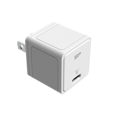 Silicon Power QM12 Smartphone Blanc Secteur Charge rapide Intérieure