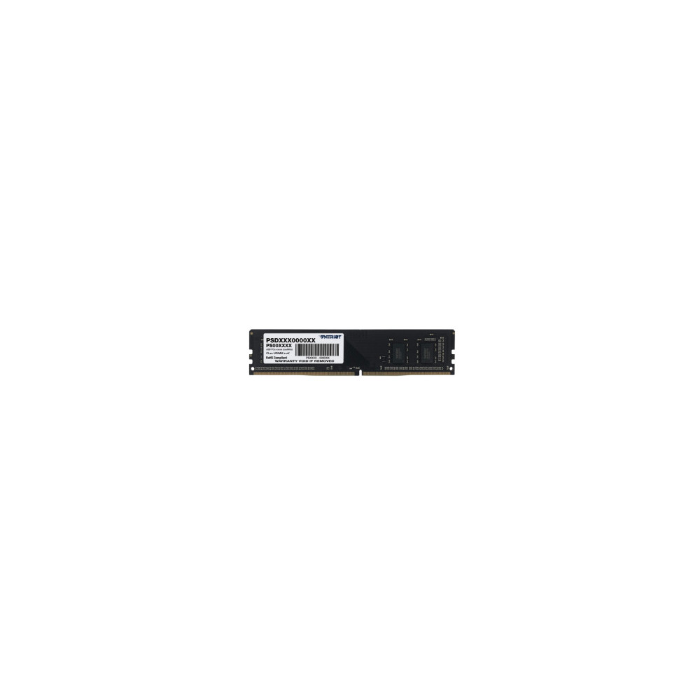 Patriot Memory Signature PSD48G32002 module de mémoire 8 Go 1 x 8 Go DDR4 3200 MHz Patriot Memory Signature PSD48G32002 module de mémoire 8 Go 1 x 8 Go DDR4 3200 MHz