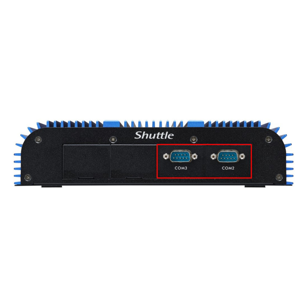 Shuttle CSD01 , 2x COM (RS232 422 485) carte fille pour Box-PCs