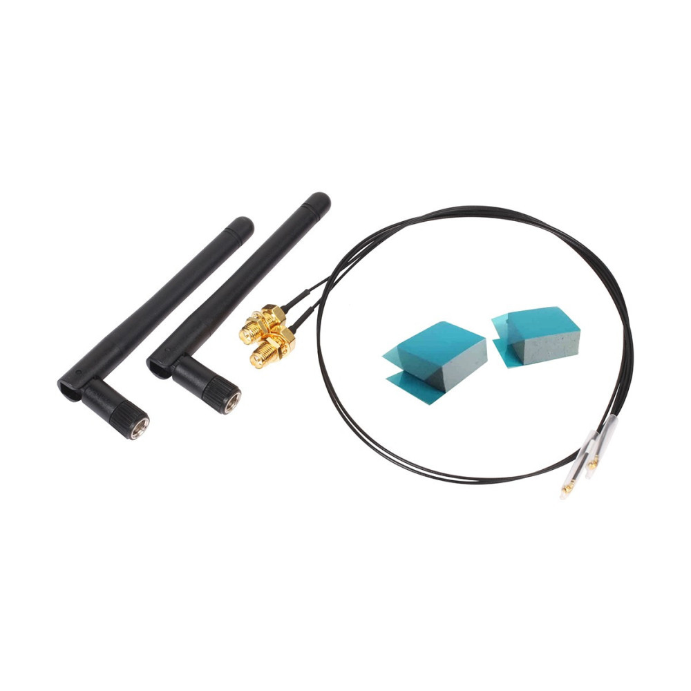 Shuttle CWL01, WLAN KIT (antennes et cables) pour Box-PCs Shuttle CWL01, WLAN KIT (antennes et cables) pour Box-PCs