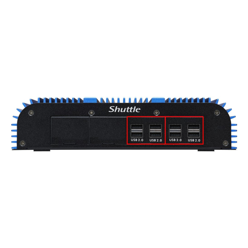 Shuttle USB01 Module 4x USB 2.0 carte fille pour Box-PCs