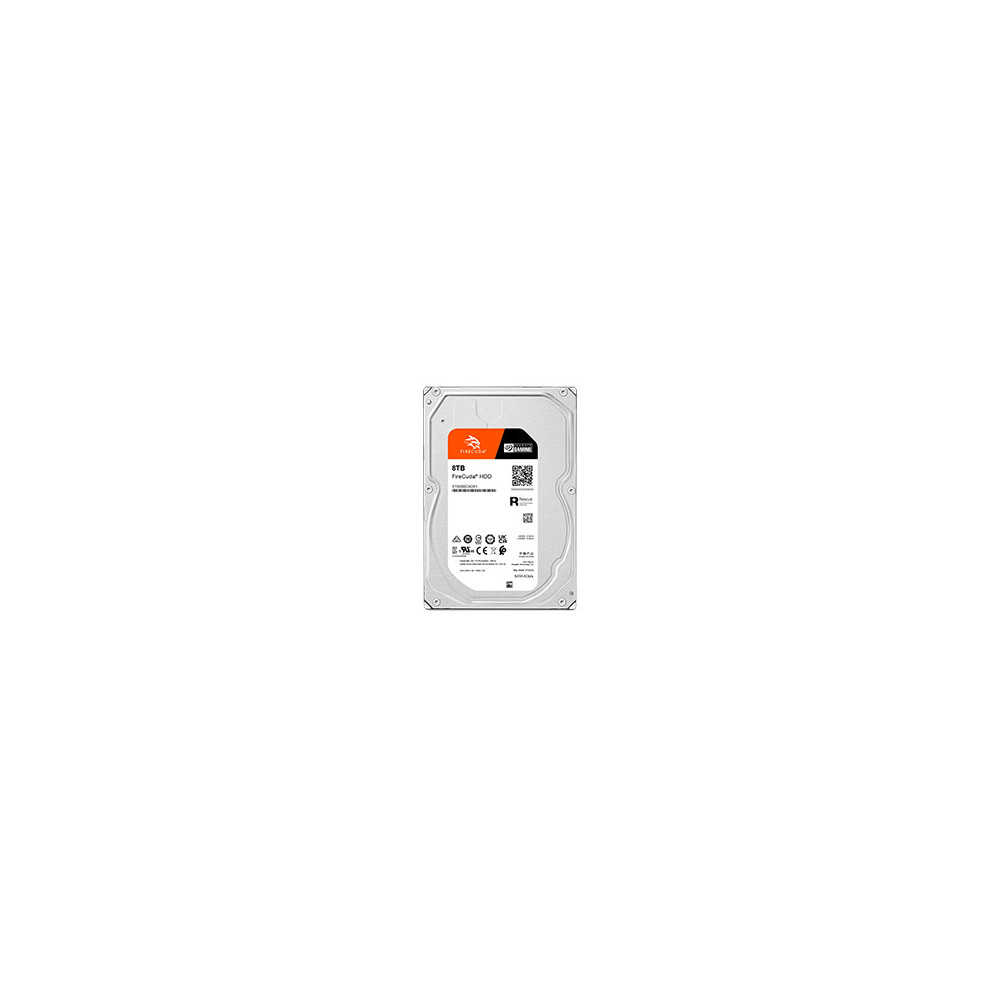 Seagate FireCuda ST8000DX001 disque dur 8 To 7200 tr min 256 Mo 3.5" SATA Seagate FireCuda ST8000DX001 disque dur 8 To 7200 tr min 256 Mo 3.5" SATA