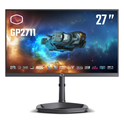 Cooler Master Gaming GP2711 LED display 68,6 cm (27") 2560 x 1440 pixels 2K Ultra HD Noir