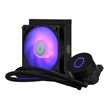 Cooler Master MasterLiquid ML120L V2 RGB Processeur Refroidisseur de liquide tout-en-un Noir 1 pièce(s)