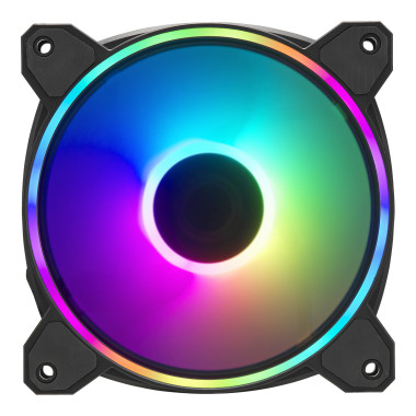 Cooler Master MasterFan MF120 Halo² 3in1 Boitier PC Ventilateur 12 cm Noir 3 pièce(s)
