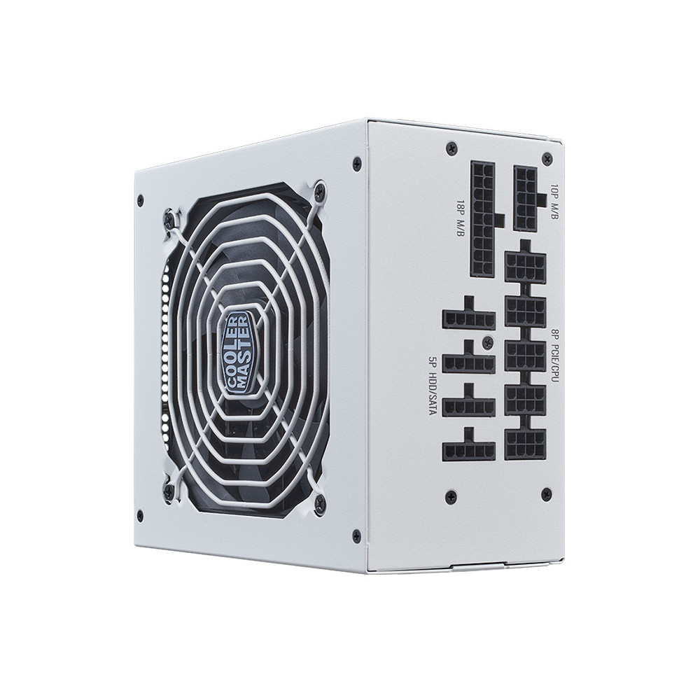 Cooler Master MWE Gold 750 V2 ATX 3.1 White Edition unité d'alimentation d'énergie 750 W 24-pin ATX Blanc