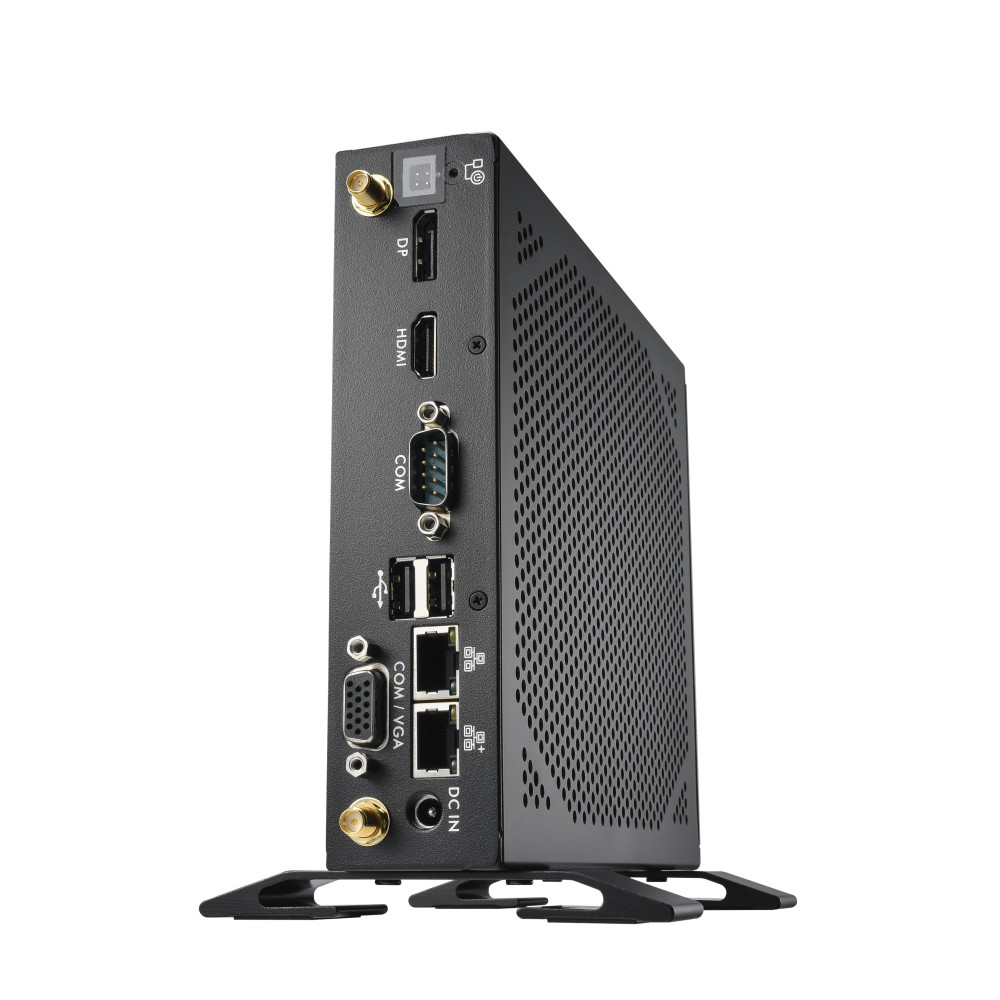 Shuttle POS System DS500, Celeron 7305, 8GB DDR5, 120 GB M.2 SSD (NVMe) 2x LAN (1x 2.5Gbit ,1x 1Gbit), 1xCOM,1xHDMI,1xDP, 1x