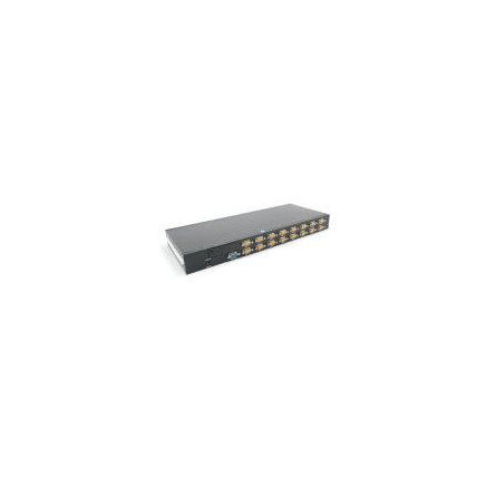 LevelOne KCM-1631 commutateur écran, clavier et souris Noir