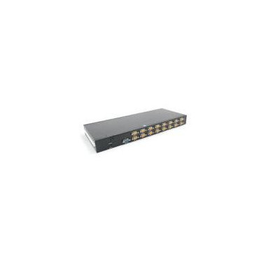 LevelOne KCM-1631 commutateur écran, clavier et souris Noir