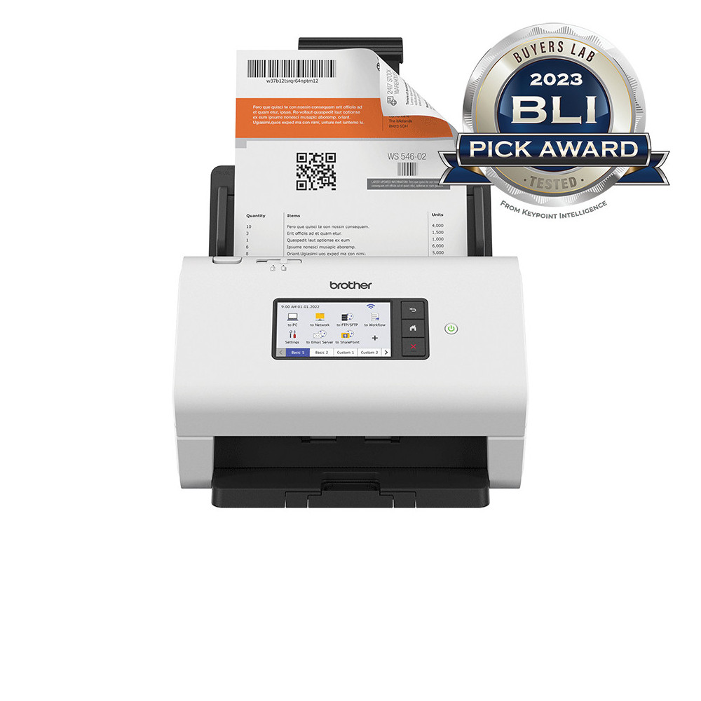 Brother ADS-4900W - Scanner bureautique professionnel Brother ADS-4900W - Scanner bureautique professionnel