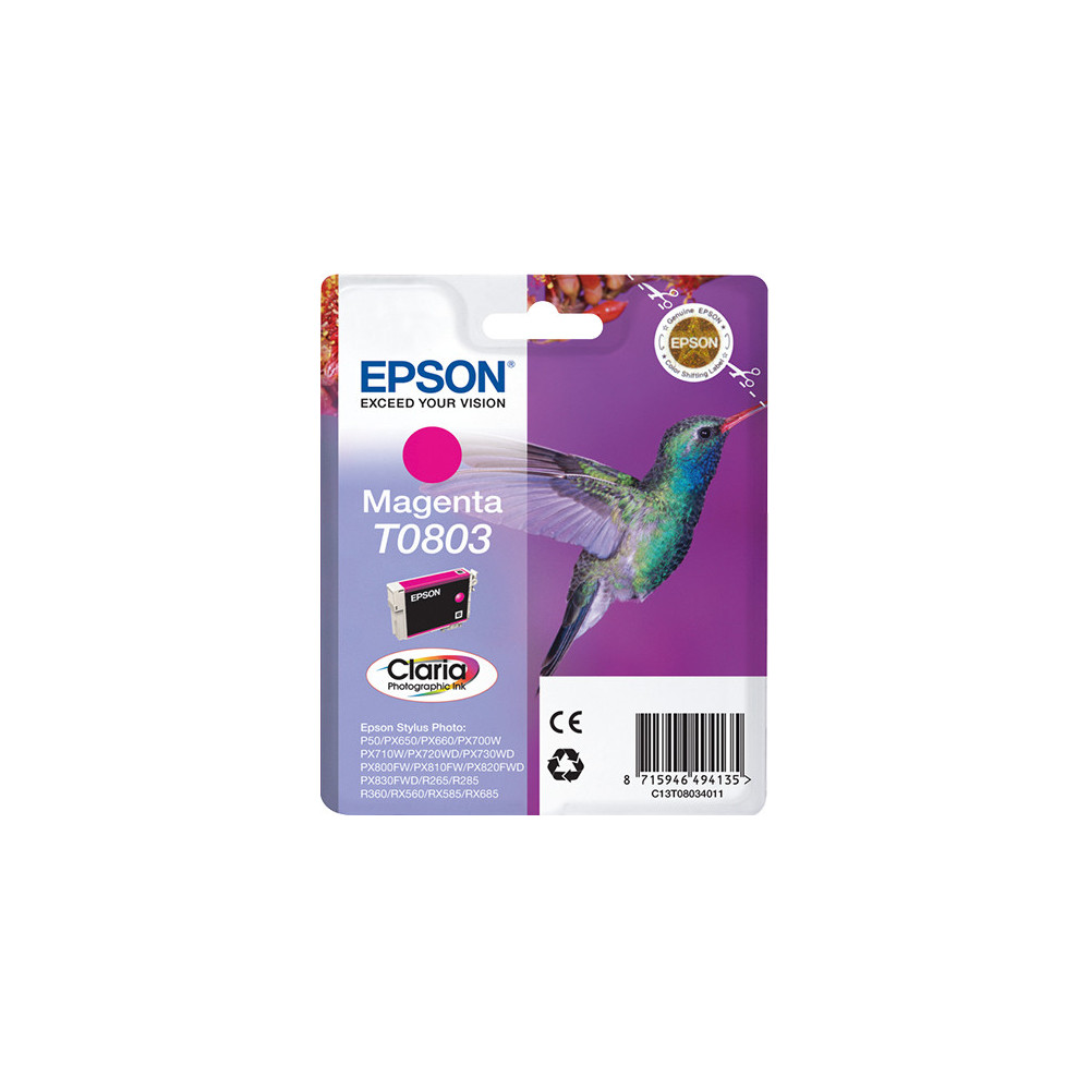 Epson Hummingbird Cartouche "Colibri" - Encre Claria M Epson Hummingbird Cartouche "Colibri" - Encre Claria M