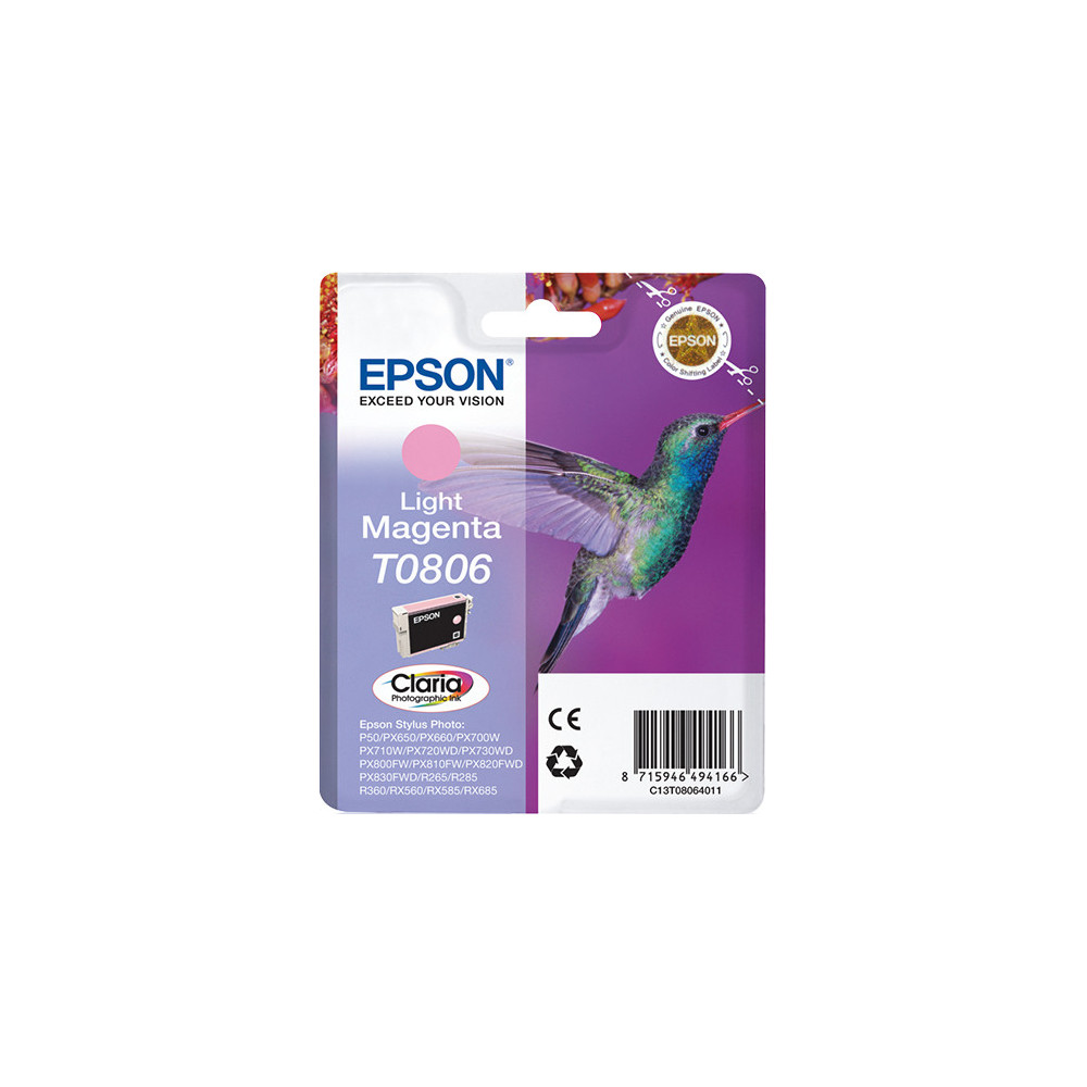 Epson Hummingbird Cartouche "Colibri" - Encre Claria Mc Epson Hummingbird Cartouche "Colibri" - Encre Claria Mc