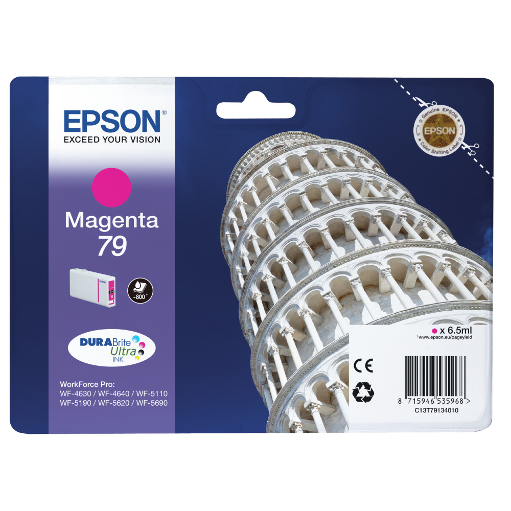 Epson Tower of Pisa Encre Magenta "Tour de Pise" (800 p) Epson Tower of Pisa Encre Magenta "Tour de Pise" (800 p)