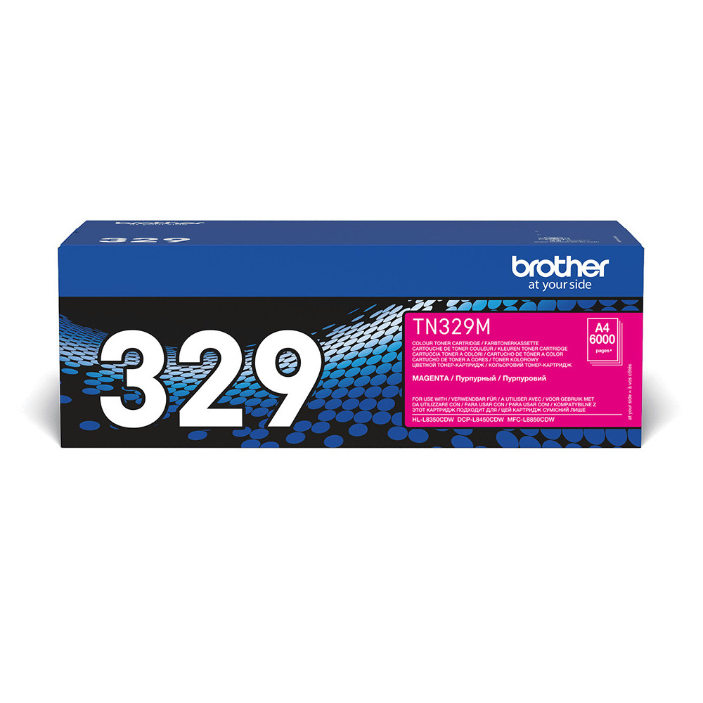 Brother TN-329M - Cartouche de toner originale – Magenta Brother TN-329M - Cartouche de toner originale – Magenta