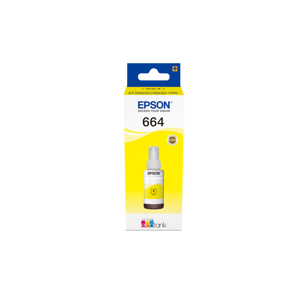 Epson 664 Ecotank Yellow ink bottle Epson 664 Ecotank Yellow ink bottle