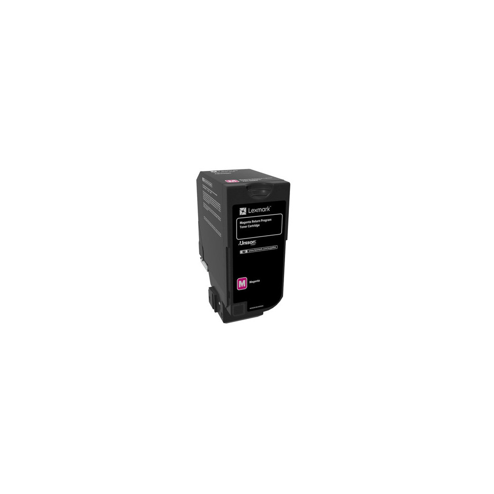 Lexmark 74C20M0 Cartouche de toner 1 pièce(s) Original Magenta Lexmark 74C20M0 Cartouche de toner 1 pièce(s) Original Magenta