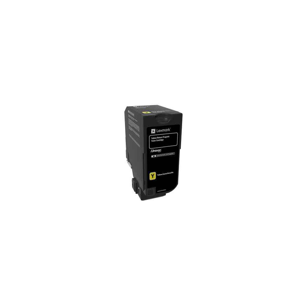 Lexmark 74C20Y0 Cartouche de toner 1 pièce(s) Original Jaune Lexmark 74C20Y0 Cartouche de toner 1 pièce(s) Original Jaune