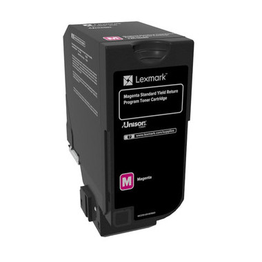 Lexmark 74C2SM0 Cartouche de toner 1 pièce(s) Original Magenta