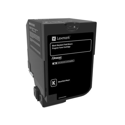 Lexmark 74C2SK0 Cartouche de toner 1 pièce(s) Original Noir