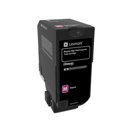 Lexmark 84C2HME Cartouche de toner 1 pièce(s) Original Magenta