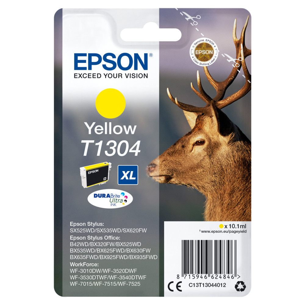 Epson Stag Cartouche "Cerf" - Encre DURABrite Ultra J (XL) Epson Stag Cartouche "Cerf" - Encre DURABrite Ultra J (XL)