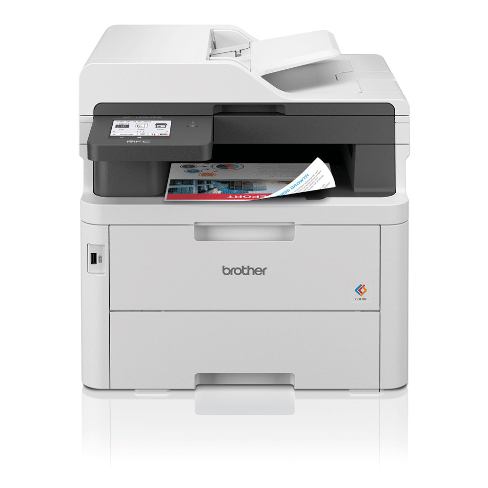 Brother MFC-L3760CDW imprimante multifonction LED A4 600 x 2400 DPI 26 ppm Wifi Brother MFC-L3760CDW imprimante multifonction LED A4 600 x 2400 DPI 26 ppm Wifi