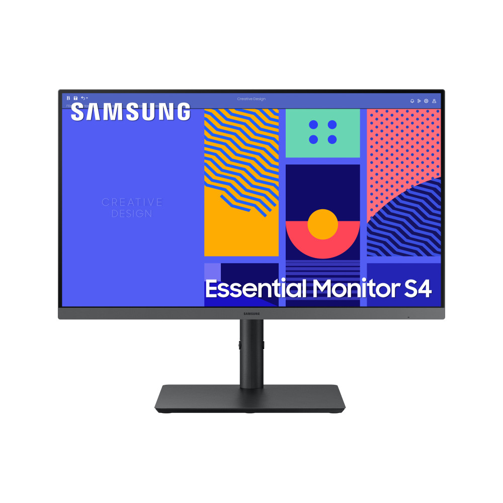 Samsung S43GC LED display 61 cm (24") 1920 x 1080 pixels Full HD Noir Samsung S43GC LED display 61 cm (24") 1920 x 1080 pixels Full HD Noir
