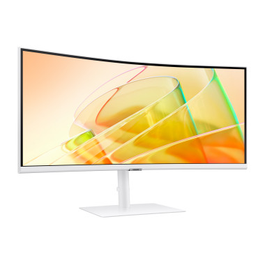 Samsung S65TC LED display 86,4 cm (34") 3440 x 1440 pixels UltraWide Quad HD Blanc
