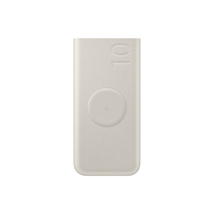 Samsung EB-U2510XUEGEU banque d'alimentation électrique 10000 mAh Recharge sans fil Beige