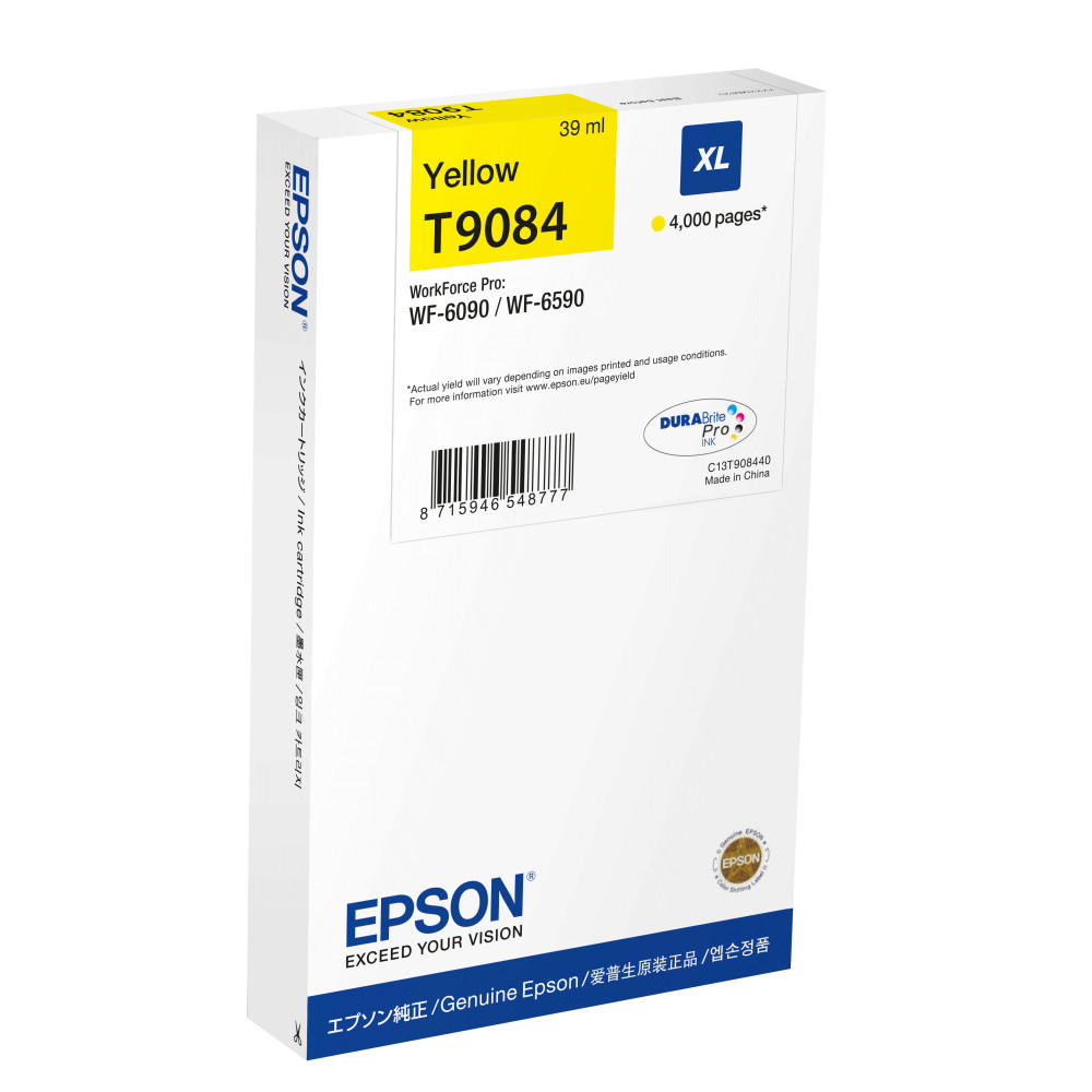 Epson C13T90844N cartouche d'encre 1 pièce(s) Original Rendement élevé (XL) Jaune