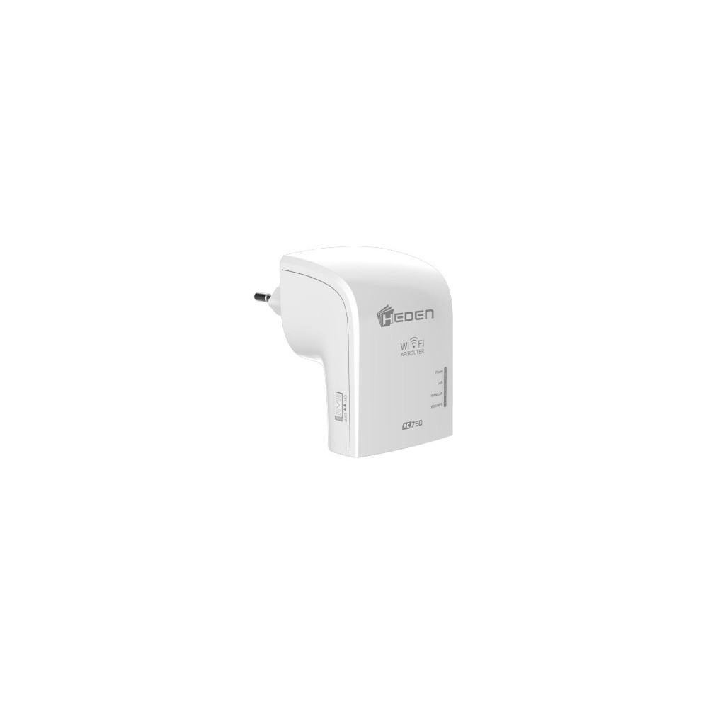 Heden AC 750 Répéteur réseau 433 Mbit s Blanc Heden AC 750 Répéteur réseau 433 Mbit s Blanc