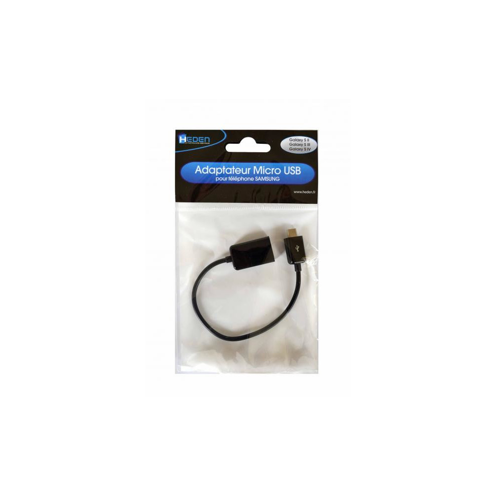 Heden CABUSBAMUSB câble USB 0,2 m Noir