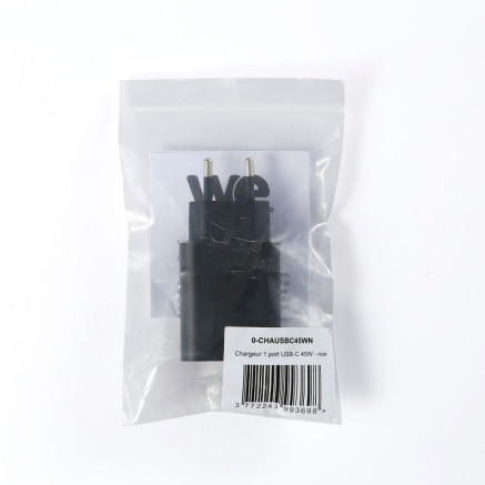 Heden 0-CHAUSBC45WN chargeur d'appareils mobiles Universel Noir Secteur Intérieure