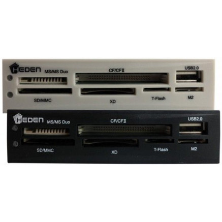 Heden LECMEM35A3 lecteur de carte mémoire Interne Beige, Noir