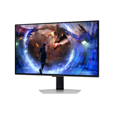 Samsung G60SD écran plat de PC 68,6 cm (27") 2560 x 1440 pixels Quad HD OLED Argent