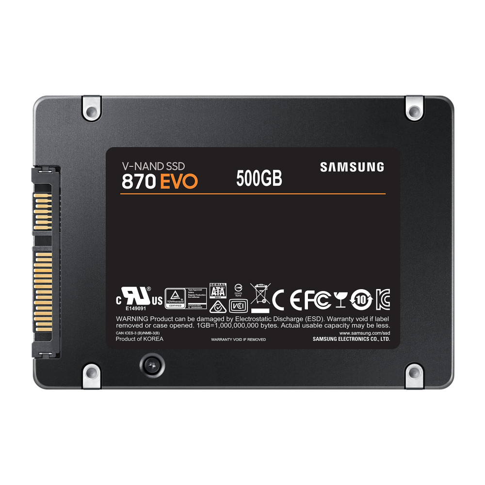 Origin Storage MZ-77E500B EU disque SSD 500 Go 2.5" Série ATA III V-NAND