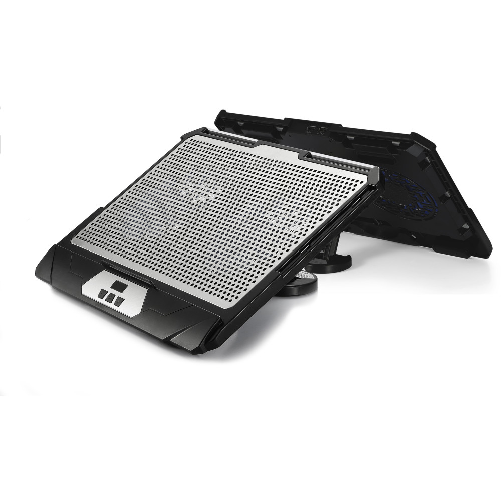 Heden 0-SUPVENTIPC Support de livres Supports de Laptop Aluminium, Noir 43,2 cm (17")