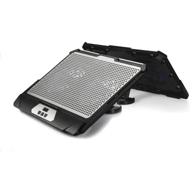 Heden 0-SUPVENTIPC Support de livres Supports de Laptop Aluminium, Noir 43,2 cm (17")