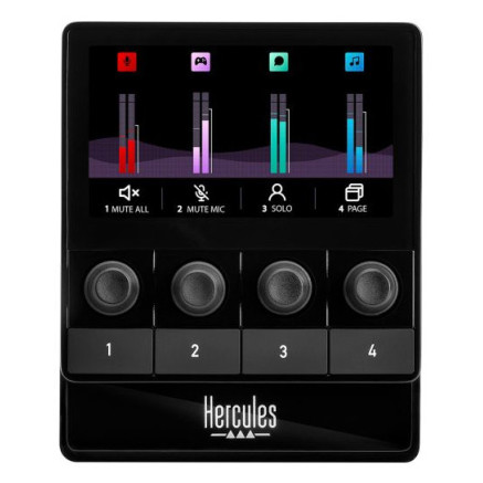 Hercules Stream 100 Noir 4 boutons