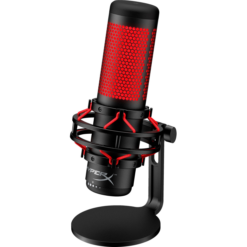 HyperX QuadCast Rouge Microphone de PC