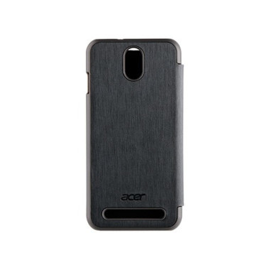 Acer HP.ACBST.021 coque de protection pour téléphones portables Folio porte carte Noir, Gris