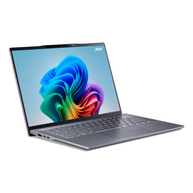 Acer Swift Go 14 SFG14-01-X817 Qualcomm Snapdragon X1P-42-100 Ordinateur portable 36,8 cm (14.5") WUXGA 16 Go LPDDR5x-SDRAM 512