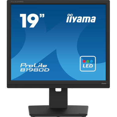 iiyama ProLite B1980D-B5 écran plat de PC 48,3 cm (19") 1280 x 1024 pixels SXGA LCD Noir