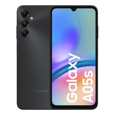 Samsung Galaxy A05s 17 cm (6.7") Double SIM Android 13 4G USB Type-C 4 Go 64 Go 5000 mAh Noir