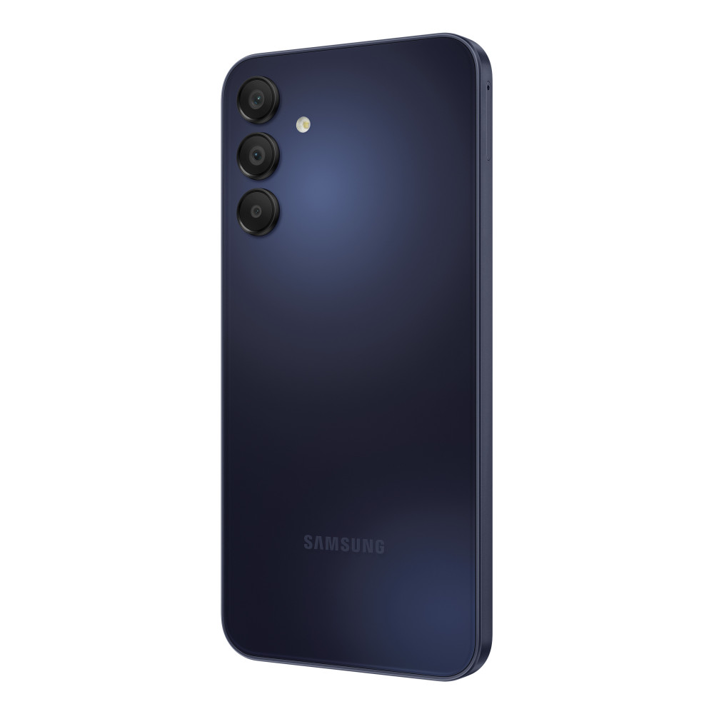 Samsung Galaxy SM-A155F 16,5 cm (6.5") Double SIM hybride Android 14 4G USB Type-C 4 Go 128 Go 5000 mAh Noir, Bleu