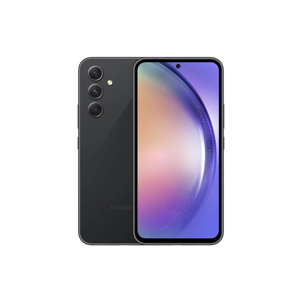 Samsung Galaxy A54 5G 16,3 cm (6.4") Double SIM hybride Android 13 USB Type-C 8 Go 128 Go 5000 mAh Graphite Samsung Galaxy A54 5G 16,3 cm (6.4") Double SIM hybride Android 13 USB Type-C 8 Go 128 Go 5000 mAh Graphite